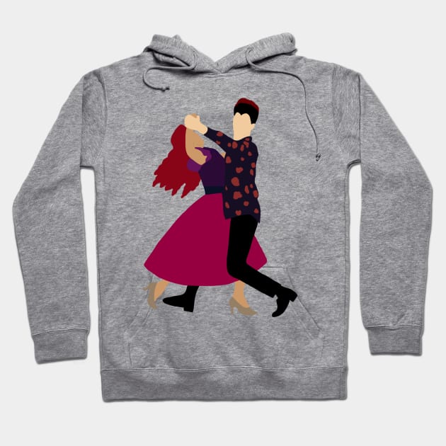 Joe and Dianne foxtrot Hoodie by scooptroop